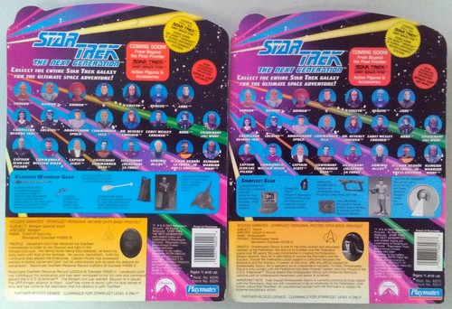 Playmates Star Trek: TNG Asst 2, 6 Action Figures - Picture 5 of 7