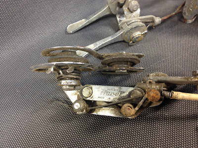 Ancien Dérailleur Vélo Huret, Avant Et Arrière, Pour Vélo Ancien Peugeot, Motobecane, Occasion