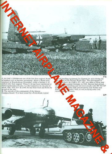 WARBIRDS ILLUSTRATED 52 GERMAN JETS OF WW2 MESSERSCHMITT Me262 Ar234B HORTON Ho - Picture 3 of 4