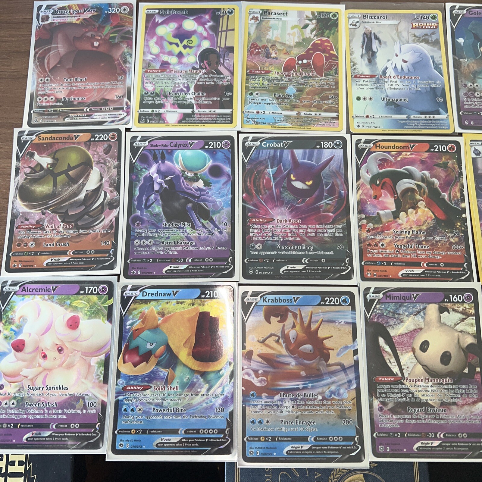BONNE AFFAIRE LIQUIDATION LOT 50 CARTES POKEMON SANS DOUBLE/ 2 H/R ET 1