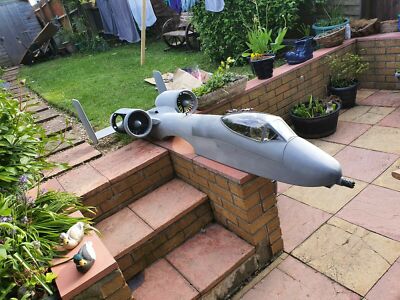 Giant 1/7 Scale A-10 Warthog DF, EDF, Turbine Plans 92ws