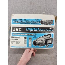 JVC GR-DVL120u Digital Video Camera MiniDV Camcorder 700x Zoom For Parts Box Bag