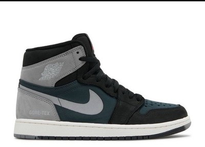 Air Jordan 1 High Elet GORE-TEX Black Particle Grey DB2889-001 Men's Shoes Sz 9