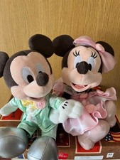 Disney Wedding Mickey Minnie Pair Plush Color Dress Welcome Doll