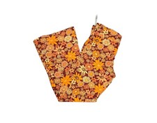 New No Boundaries Floral Knit Flare Pants Juniors Women 15-17 Wide Leg Hippie