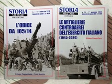 LOTTO ESERCITO ITALIANO FORZE ARMATE ARTIGLIERIE CONTROAEREI + L'OBICE DA 105/14