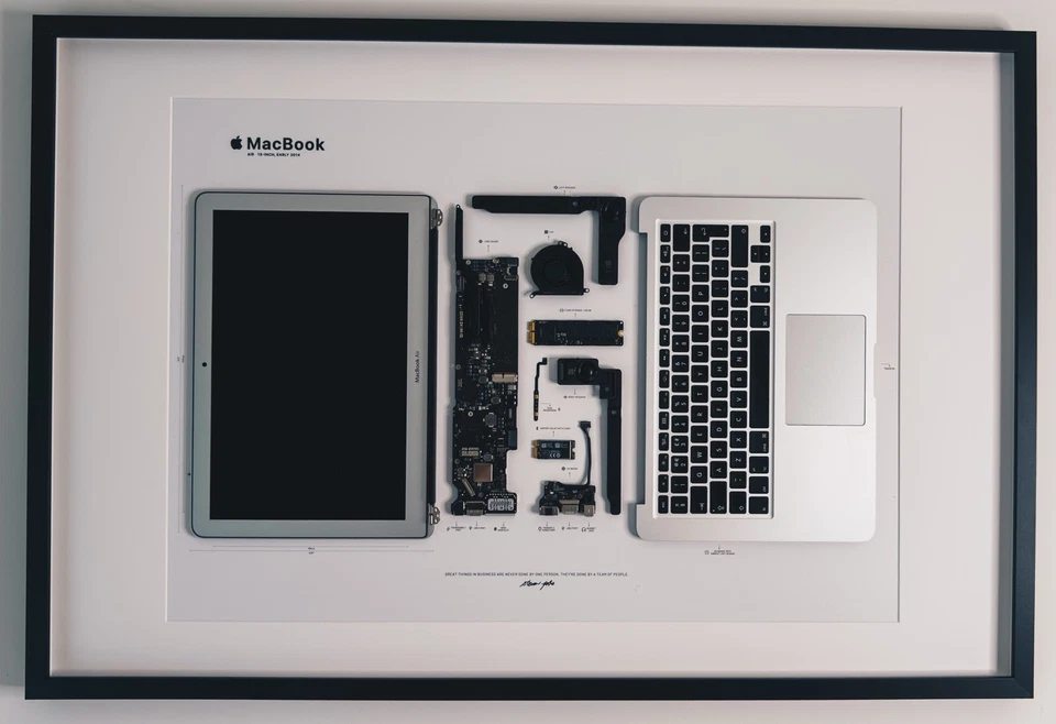 Bespoke MacBook Air | Wall Art | Unique gift for  lovers - Image 2 of 3