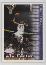 2000-01 NBA Hoops Hot Prospects a'la Carter Vince Carter #6AC HOF 14pp