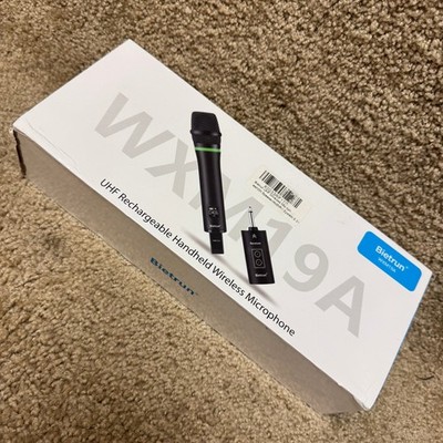 Bietrun UHF Rechargeable Handheld Wireless Mic