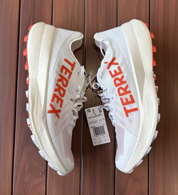 adidas TERREX Agravic Speed Men s Trail Running Low Top White/Orange JI0954