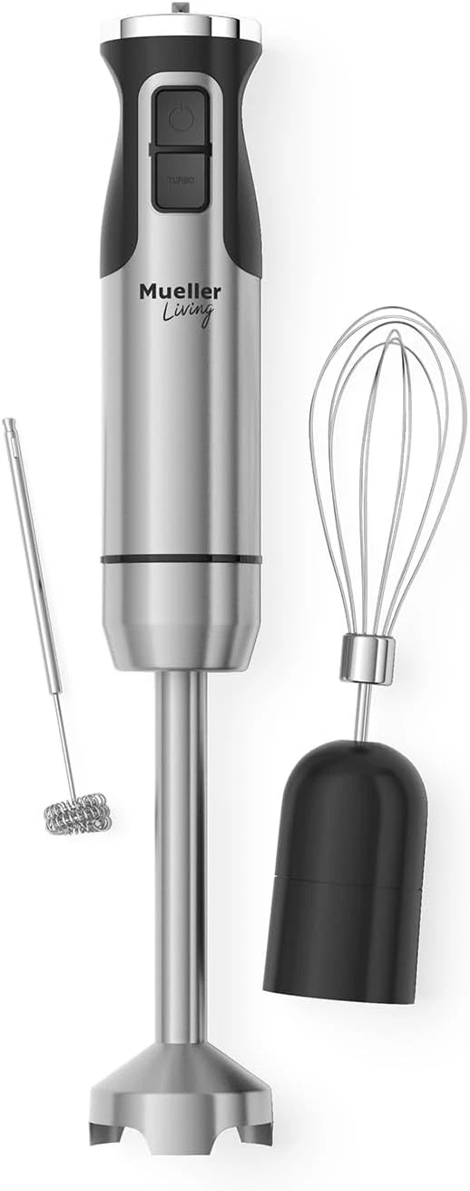 MuellerLiving Ultra-Stick Immersion Hand Blender 500W Heavy Duty Motor 8-Speed
Opens in a new window