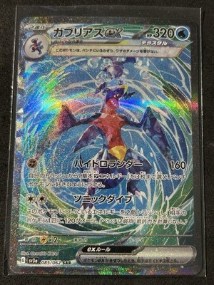 Garchomp ex 085/062 Sv3a: Raging Surf Holo (Japanese)