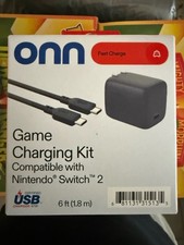 Onn. AC Adapter For Nintendo Switch 2-NIB- usb type C