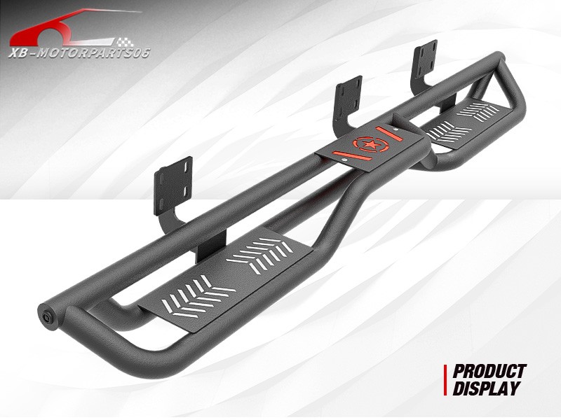 Side Step Running Boards For 99-2016 Ford F250 F350 Super Cab Two Stairs Design