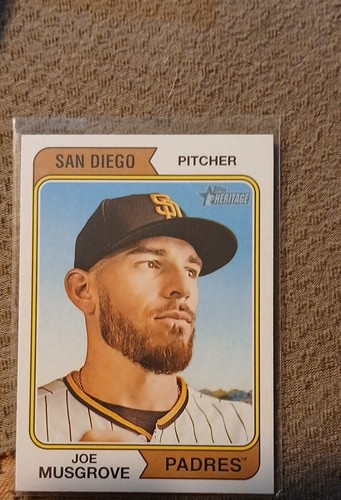 2023 Topps Heritage #173 Joe Musgrove | Baseball Card