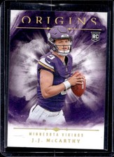 2024 Panini Origins JJ McCarthy Rookies RC Rookie #103 Vikings