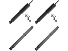 TRQ 14NM59S Front and Rear Shock Absorber Set Fits 1980-1982 Chevy LUV 4WD