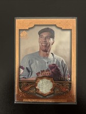 2006 SP Legendary Cuts - Legendary Materials Bob Feller #LM-BF Bronze /99 (MEM)