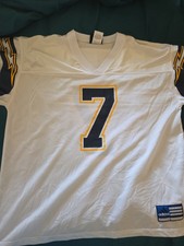 Adidas San Diego Chargers #7  Doug Flutie Sz. Lg White Jersey