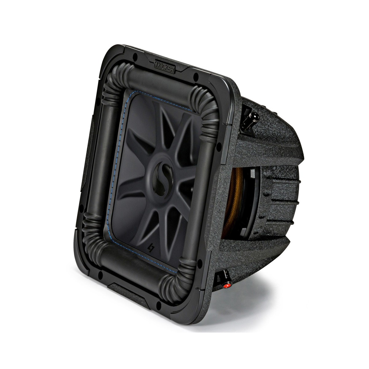 Kicker 44L7S124 Solo-Baric 12 Square L7 Dual Sub & ASC 212SQV Sub
