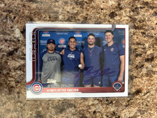 Porter Hodge Signed 2025 Topps Baseball No-No Auto Chicago Cubs # 517