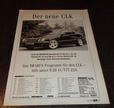 Brabus Mercedes CLK Reklame (1997)