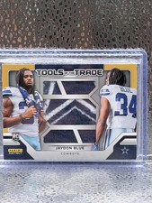 2025 Panini Instant Tools Of The Trade Jaydon Blue Player Used/Worn Gold /10