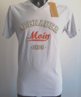 100% Adenauer Herren Shirt,  kurzarm, Gr. :  2XL