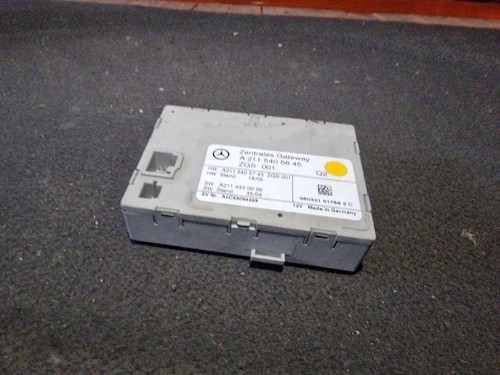 MERCEDES-BENZ E W211 Komfortsteuergerät 2115405645 3.20 Diesel 2008 34008679