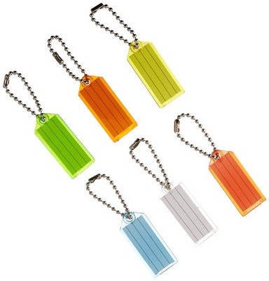 HY-KO PROD Office Storage Accessory , 100 Pack ID Key Tag/Chain (KB140-100)
