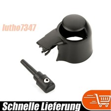 Heckscheiben Wischer Kappe +Spritzdüse Set für VW Tiguan 5N Touran 1T Polo 9N DE