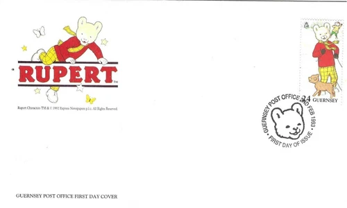Guernsey Comm/FDC - Rupert - Guernsey -  1993  (GUE197)