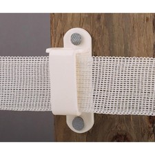 Dare Nail-On White Polyethylene Electric Fence Insulator 25-Pack 2330-25W Dare