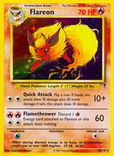 Nintendo Pokemon TCG Flareon 10/110 Legendary Collection Holo Rare 2002 HP 70 on eBay
