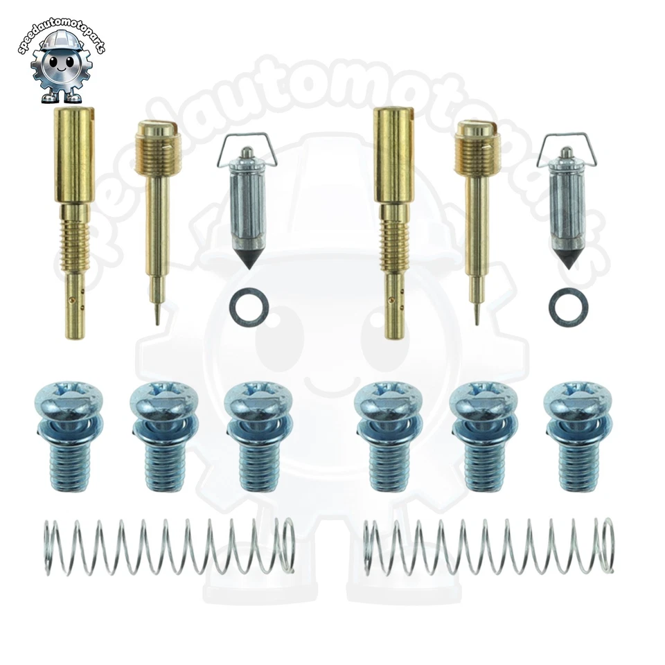 Kawasaki VN1500 VN 1500 A/B/C Carburetor Repair Kit - NEW 18-9347 Rebuild Set-US Foto 4 de 4