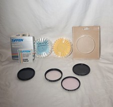 Lot of 3, 72mm Lens Filters Vivitar, Tiffen, Hoya