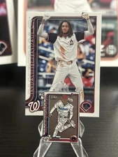 2025 Topps Series 1 - James Wood - CTC-8 And Superbox Pin