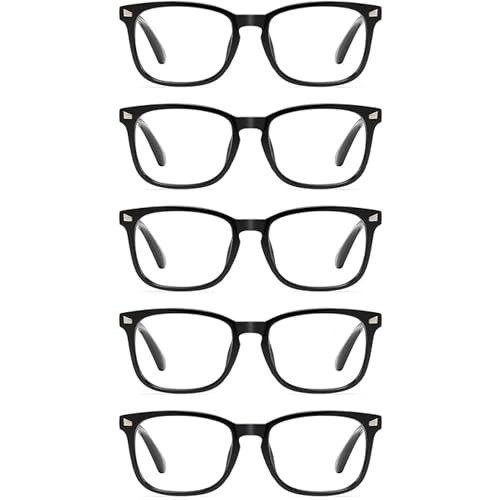 Lesebrille für Damen/Herren, Brille, Blaulichtleser für Schwarz 4,5 x - Bild 2 von 7