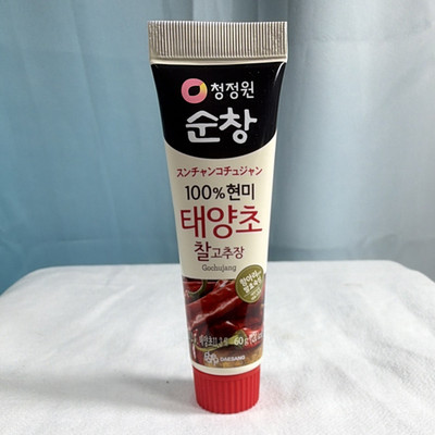 Chung Jung One Sunchang Taeyangcho Gochujang Hot Pepper Paste Tube 60g