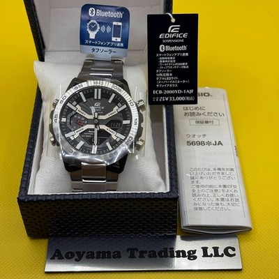 Casio Edifice Sospensione ECB-2000YD-1AJF Chronograph BT Solar Men Watch Japan 