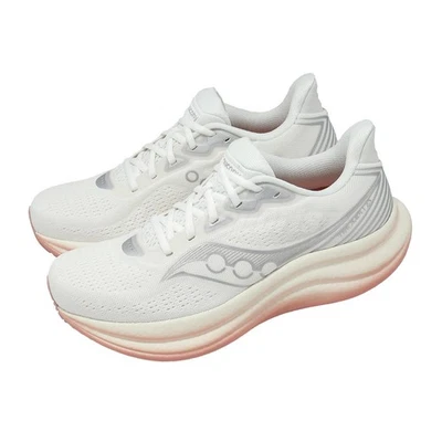 Saucony Triumph 23 Ivory Mauve Women Road Running Jogging Shoes S11023-142 - Photo 1/4