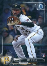 2017 Bowman Chrome #70 Josh Bell RC - BB