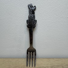 Vintage Walt Disney Pluto Stainless Steel 5½” Child Size Fork by Bonny Japan