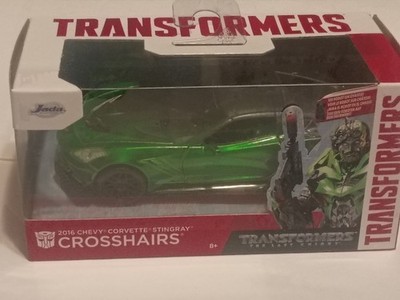 Jada Toys Transformers CROSSHAIRS,2016 Chevrolet Corvette Stingray, Diecast 1:32