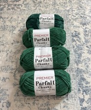 4 Premier Yarns Parfait Chunky Yarn Emerald 847652096988