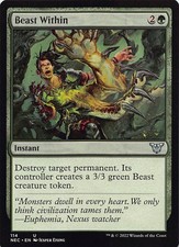 Beast Within NEC 114 Normal English NM - MTG