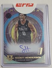 2023 Bowman U Scoot Henderson Inception Auto
