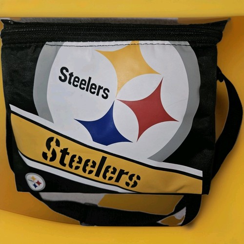 Pittsburgh Steelers Soft Sided 6 Pack Cooler with Shoulder Strap Brand New - Picture 2 of 15
