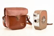 Keystone Capri K-30 8mm Film Motion Picture Camera w Elgeet 1/2'' Lens  Case