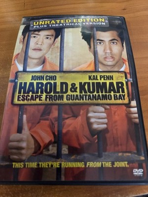 Harold And Kumar Escape from Guantanamo Bay (DVD Unrated Widescreen 2008)